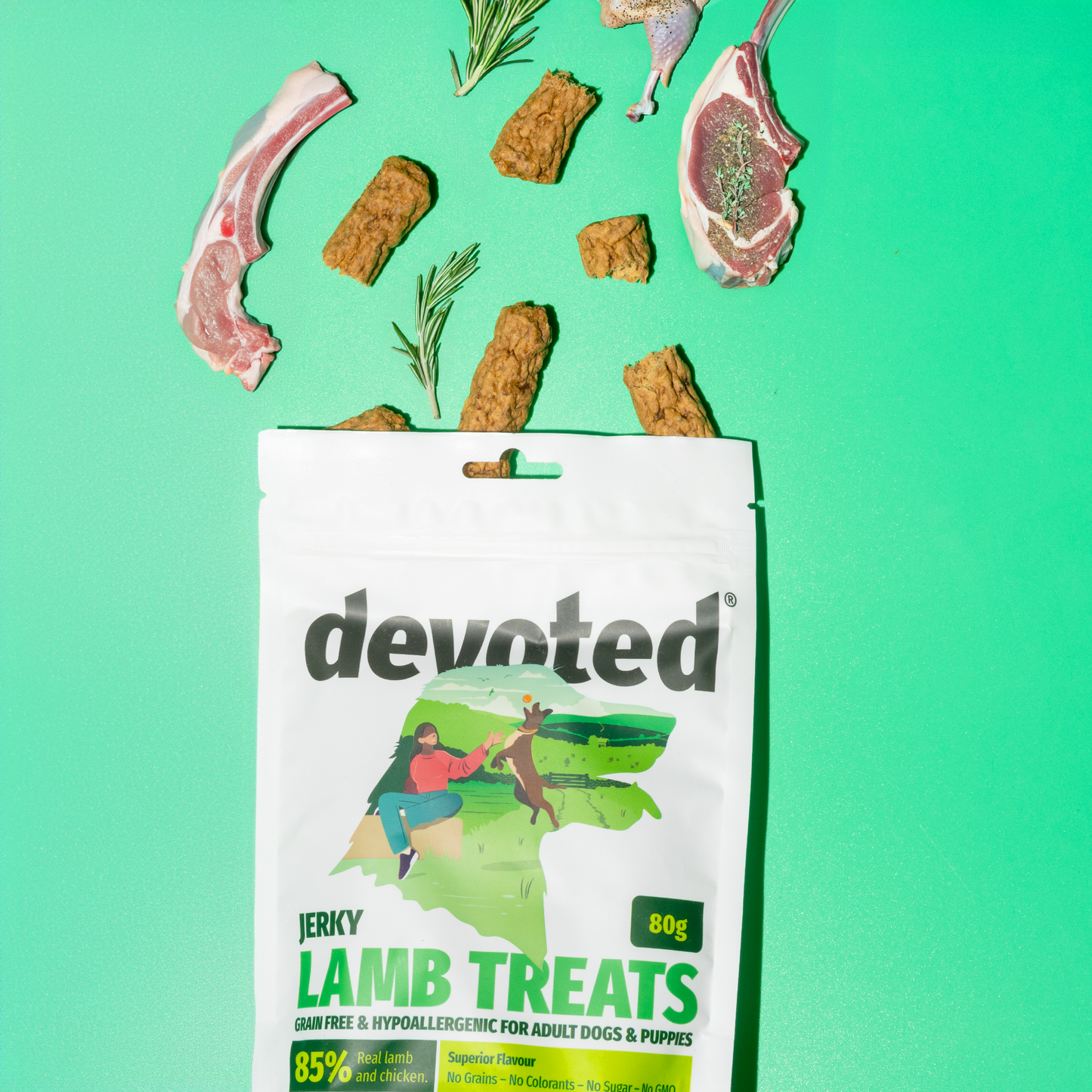 Lamb Jerky Dog Treats